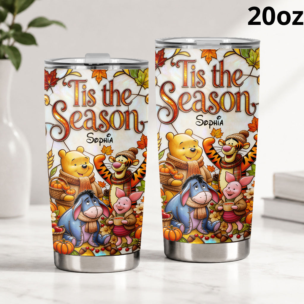 Personalized Stainless Steel Tumbler Tis the Season Gift for Movie Fans Tumbler GradoCreations