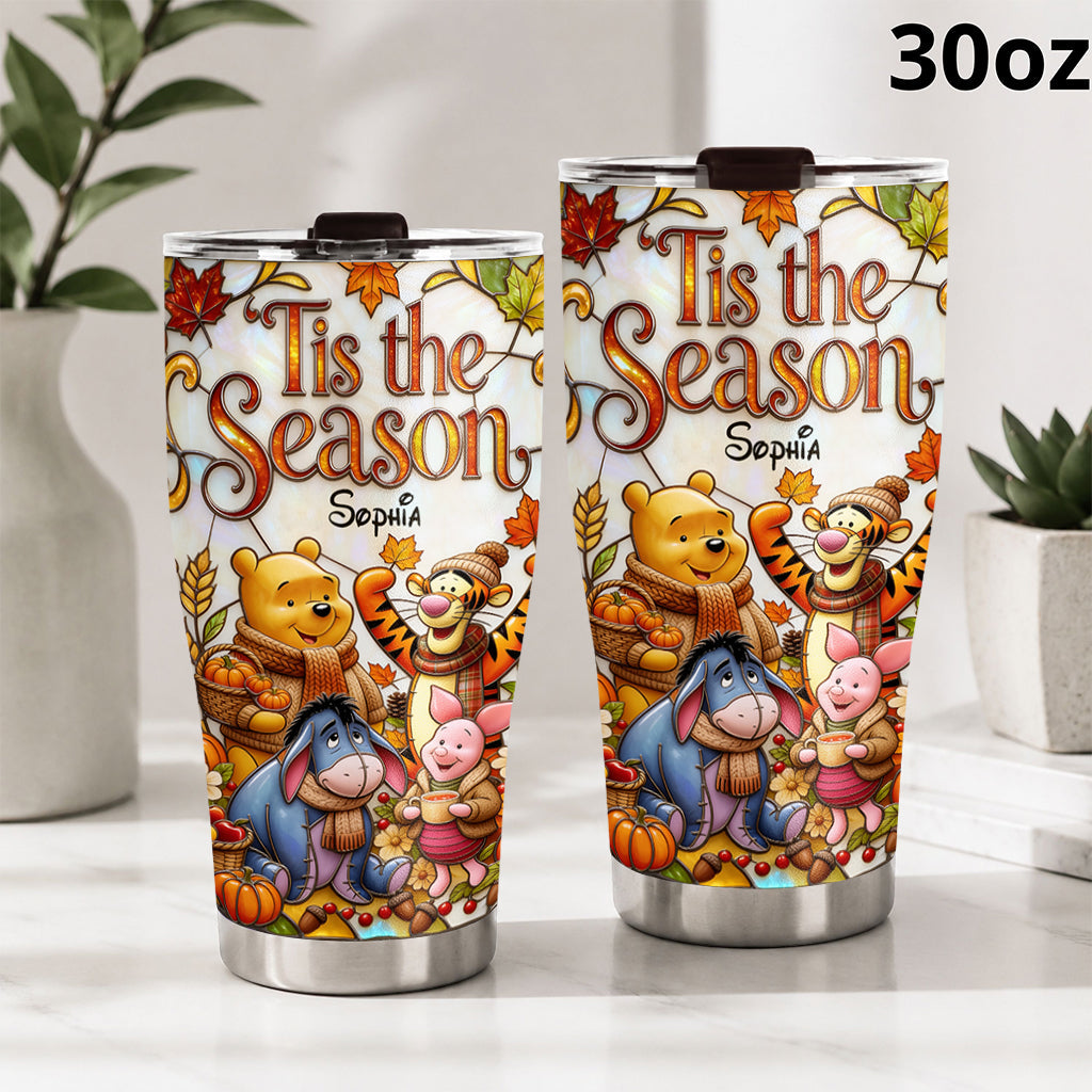 Personalized Stainless Steel Tumbler Tis the Season Gift for Movie Fans Tumbler GradoCreations