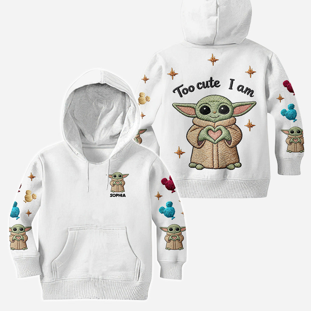 Personalized Hoodie & Leggings Set with Cute Character Gift for Kids Hoodie & Leggings GradoCreations