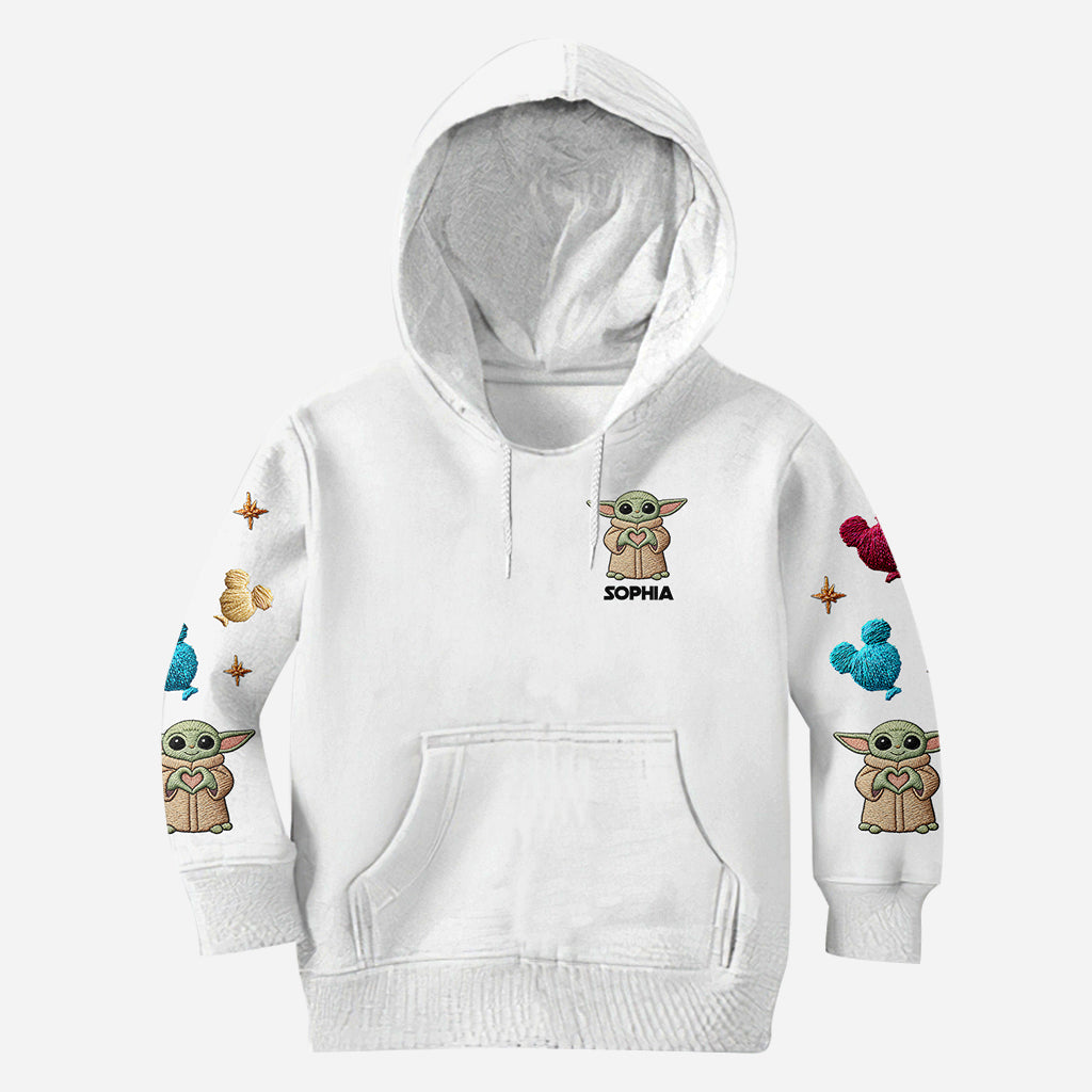 Personalized Hoodie & Leggings Set with Cute Character Gift for Kids Hoodie & Leggings GradoCreations