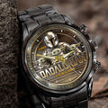 Personalized The Dadalorian Hand Watch Custom Name Gift for Dad Hand Watch GradoCreations