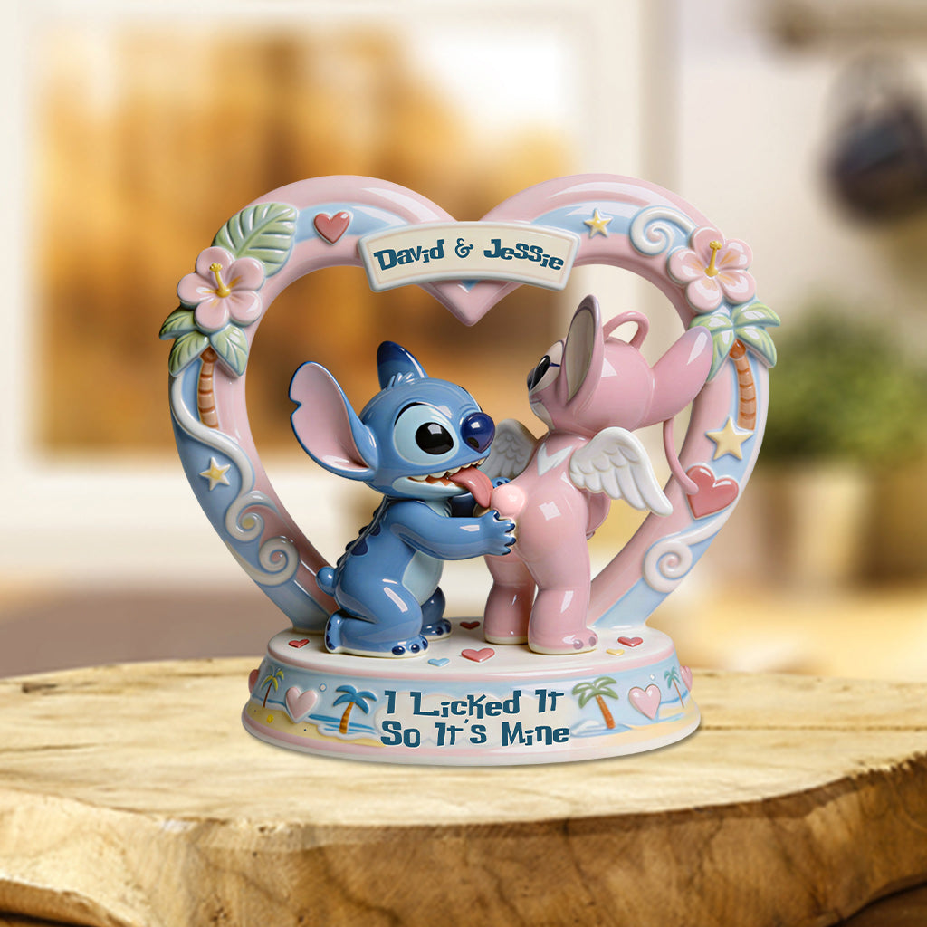 Personalized Ohana Acrylic Plaque Gift for Couples | Custom Name Plaque Custom Shaped Acrylic Plaque GradoCreations