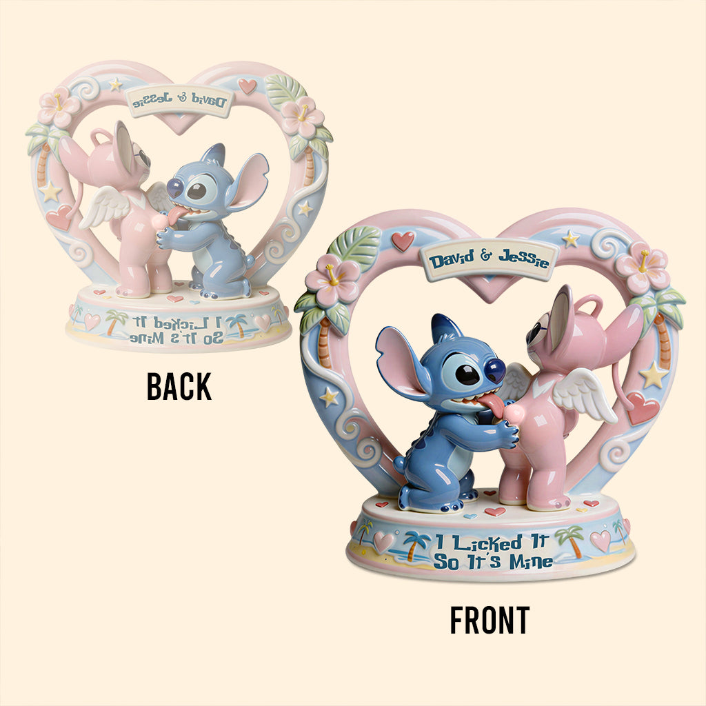 Personalized Ohana Acrylic Plaque Gift for Couples | Custom Name Plaque Custom Shaped Acrylic Plaque GradoCreations