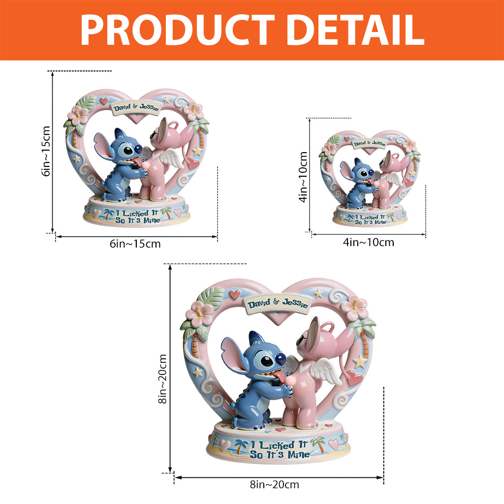 Personalized Ohana Acrylic Plaque Gift for Couples | Custom Name Plaque Custom Shaped Acrylic Plaque GradoCreations