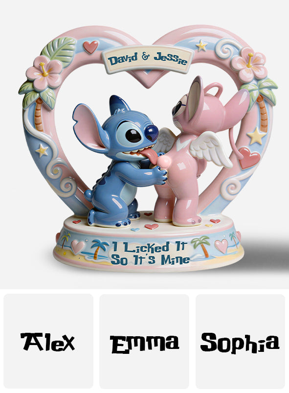 Personalized Ohana Acrylic Plaque Gift for Couples | Custom Name Plaque Custom Shaped Acrylic Plaque GradoCreations