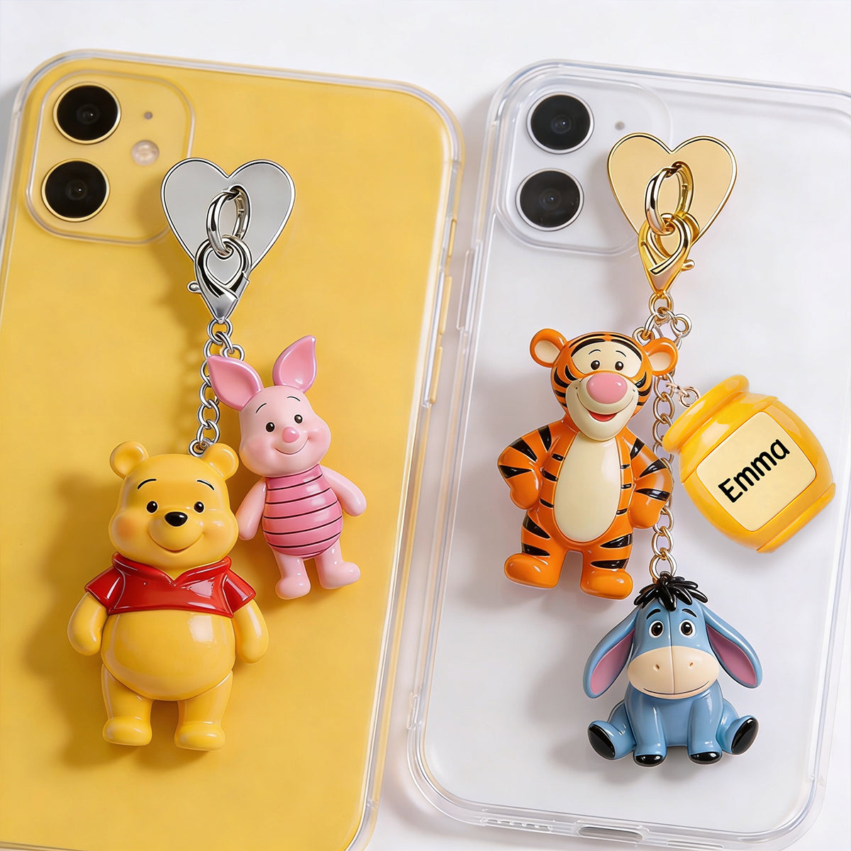 Personalized 3D Dangling Charms Custom Name Gift for Kids Dangling Charms GradoCreations