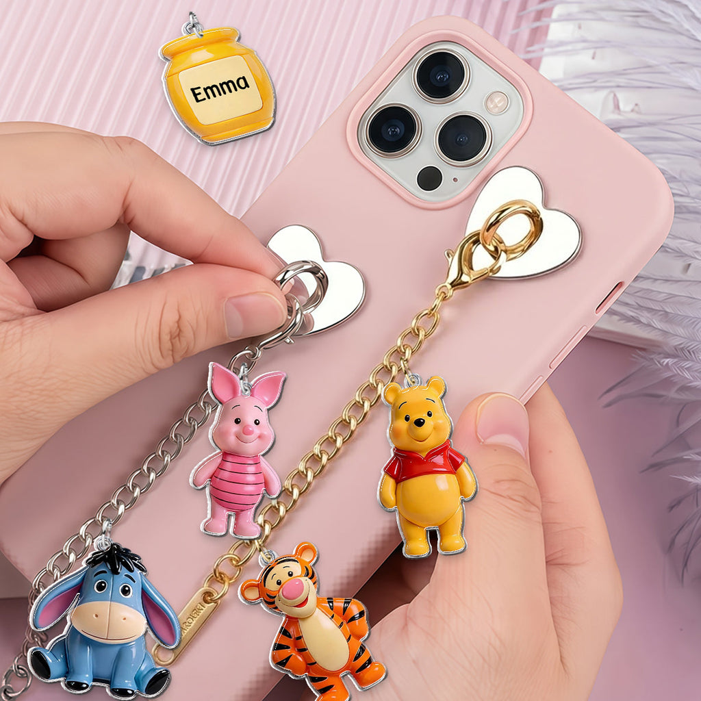 Personalized 3D Dangling Charms Custom Name Gift for Kids Dangling Charms GradoCreations