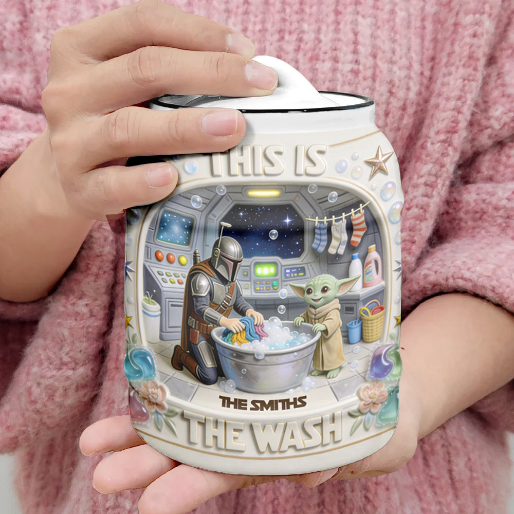 Personalized Ceramic Cookie Jar with Name Custom Design Gift for Family Cookie Jar GradoCreations