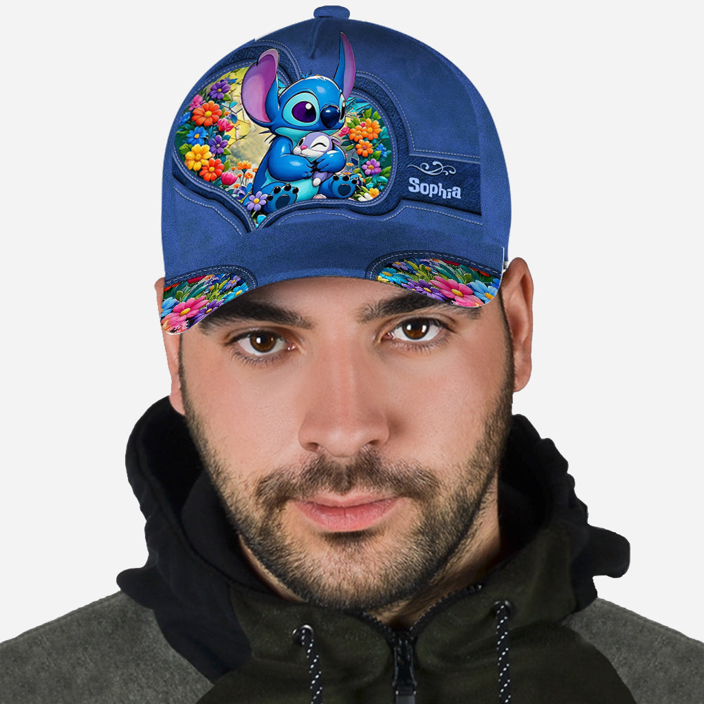 Personalized Ohana Classic Cap with Custom Name for Family Gift Classic Cap GradoCreations