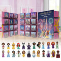 Personalized Disney Princess Advent Calendar with Ornaments Folded Advent Calendar With Ornaments GradoCreations