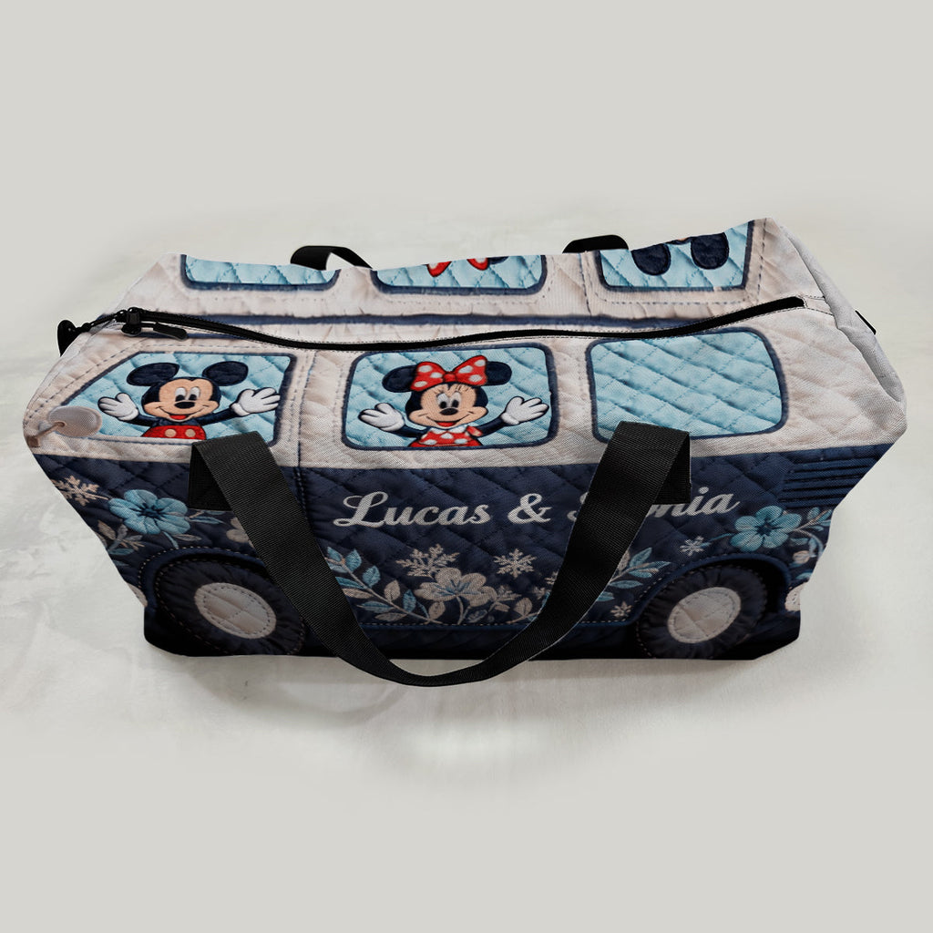 Personalized Mickey Mouse Duffle Bag Custom Name for Kids Duffle Bag GradoCreations