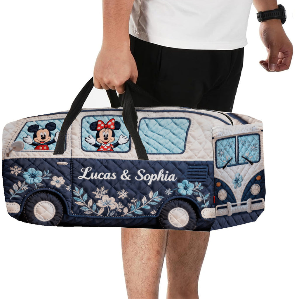 Personalized Mickey Mouse Duffle Bag Custom Name for Kids Duffle Bag GradoCreations