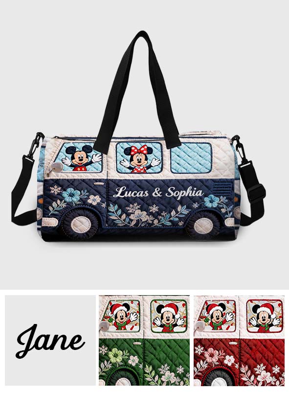 Personalized Mickey Mouse Duffle Bag Custom Name for Kids Duffle Bag GradoCreations