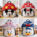 Personalized Plush Mushroom Mouse Backpack for Kids Plush Backpack GradoCreations