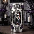 Personalized Spooky Tumbler Custom Name Gift for Couples Tumbler GradoCreations