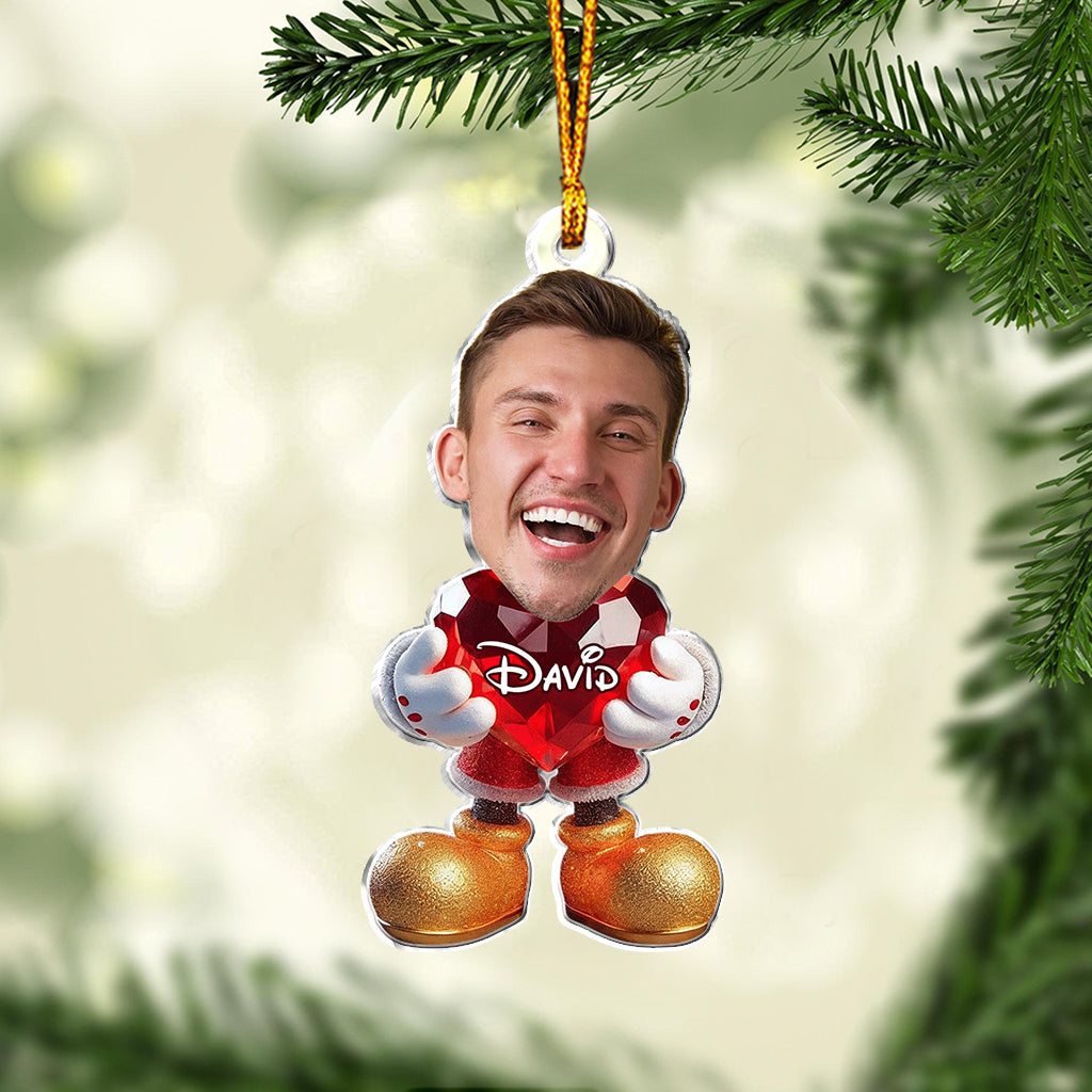 Personalized Custom Shaped Christmas Ornament Gift for Family Custom Shaped Ornament GradoCreations