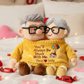 Personalized Faux Fur Couples Pillow Custom Shape Gift Faux Fur Shaped Pillow GradoCreations