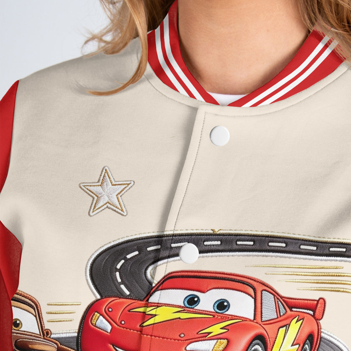 Personalized Cars Racing Lover Varsity Jacket for Kids Varsity Jacket GradoCreations