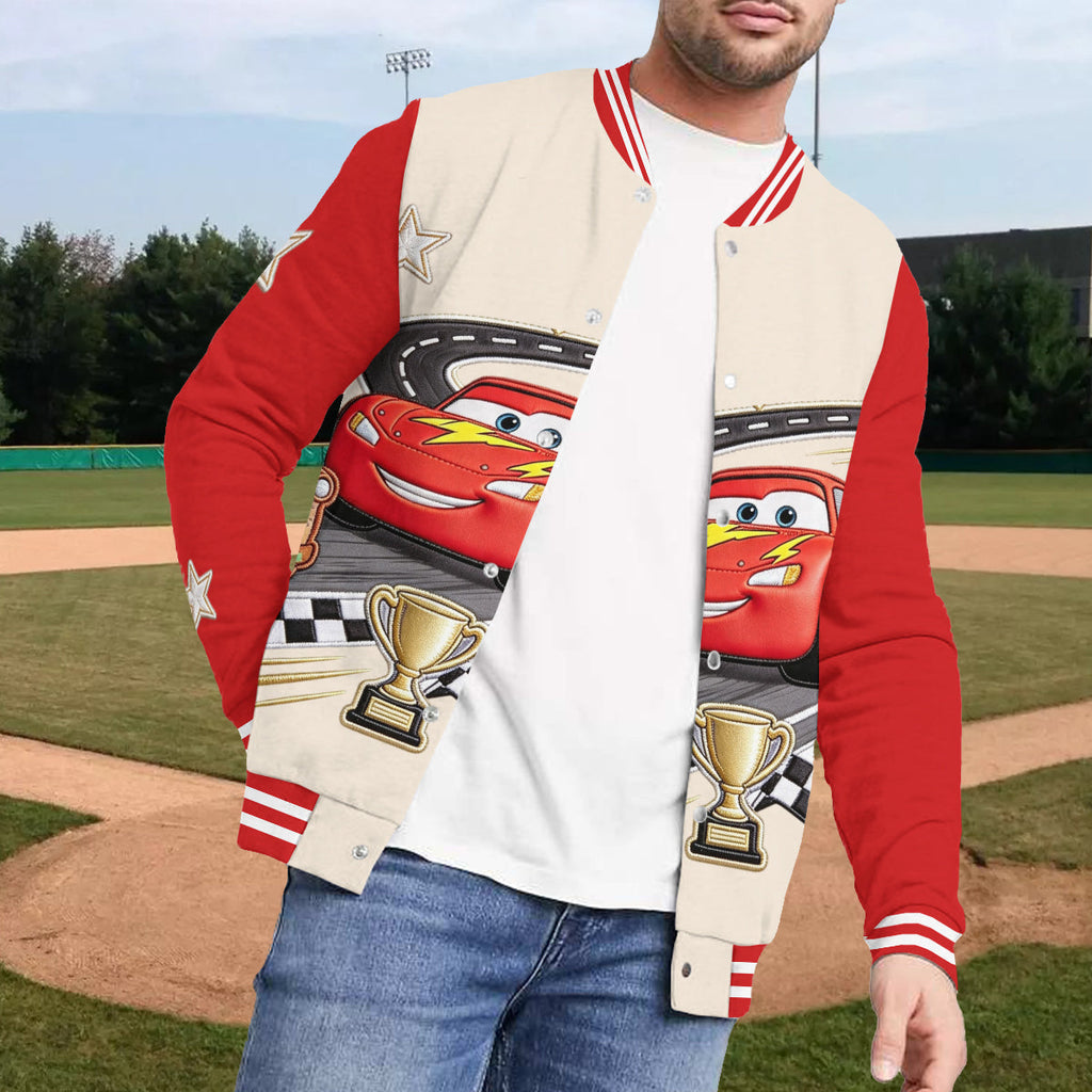 Personalized Cars Racing Lover Varsity Jacket for Kids Varsity Jacket GradoCreations