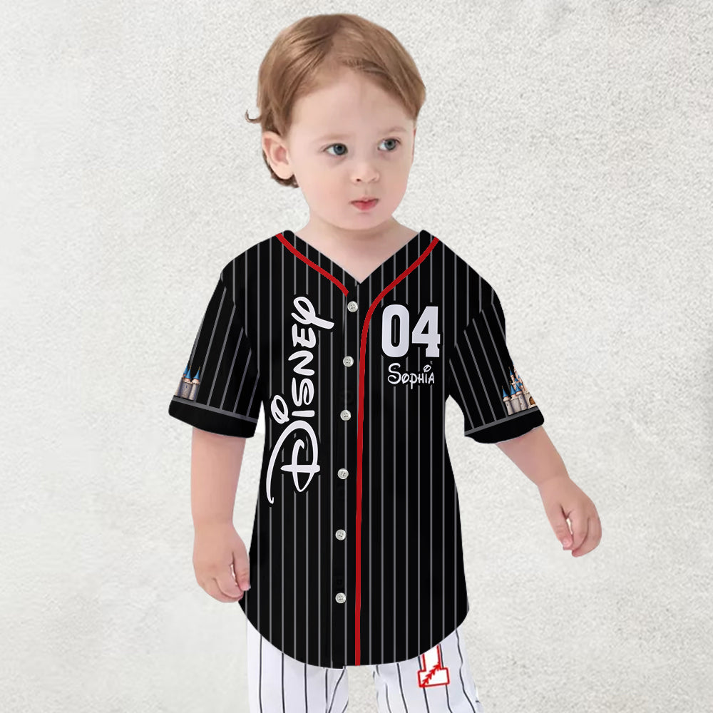 Personalized Mickey Mouse Baseball Jersey Custom Name Gift Baseball Jersey GradoCreations