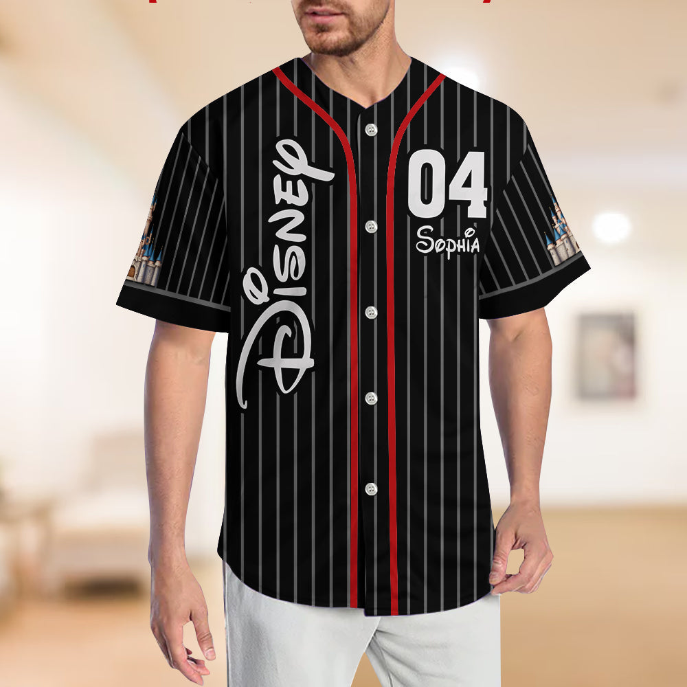 Personalized Mickey Mouse Baseball Jersey Custom Name Gift Baseball Jersey GradoCreations