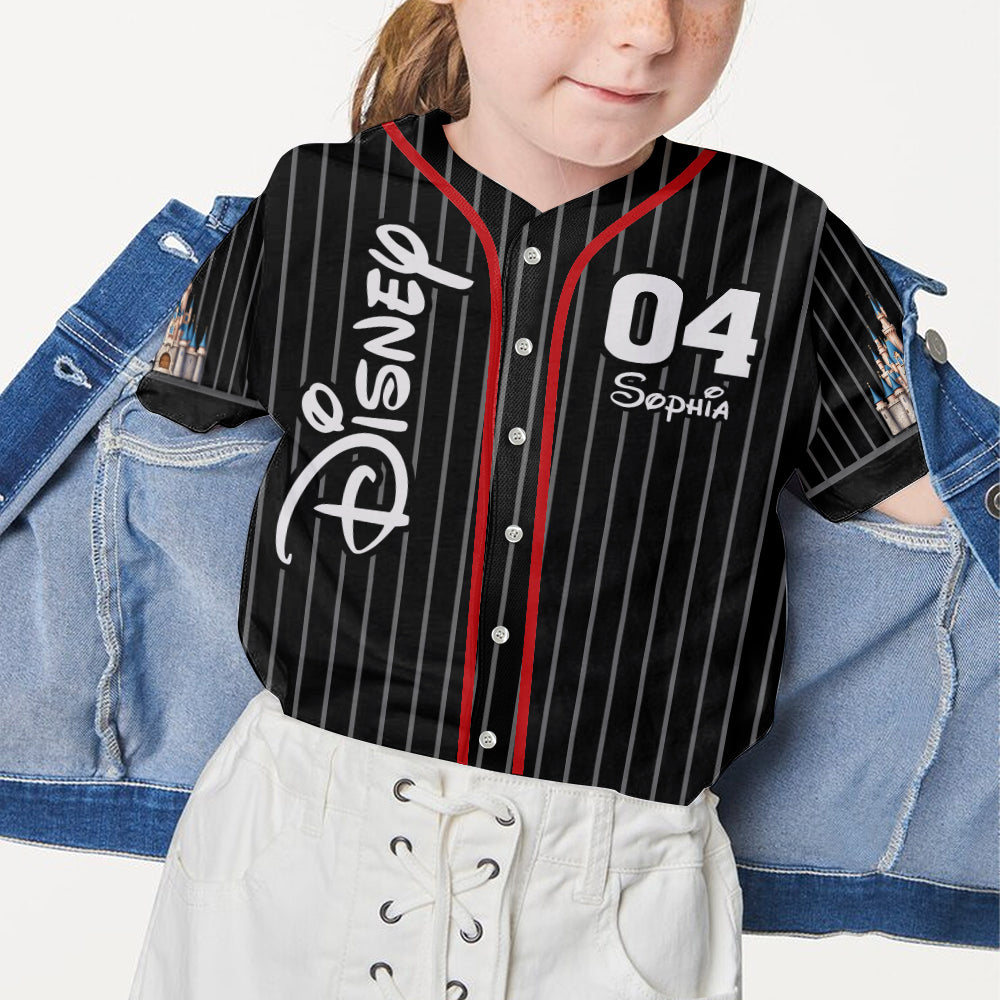Personalized Mickey Mouse Baseball Jersey Custom Name Gift Baseball Jersey GradoCreations