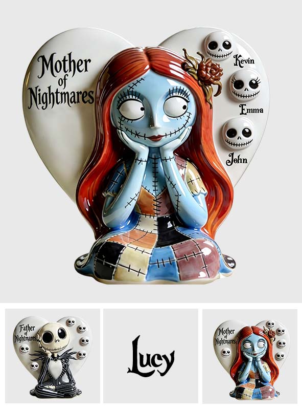 Personalized Mother of Nightmares Acrylic Plaque Custom Gift Custom Shaped Acrylic Plaque GradoCreations