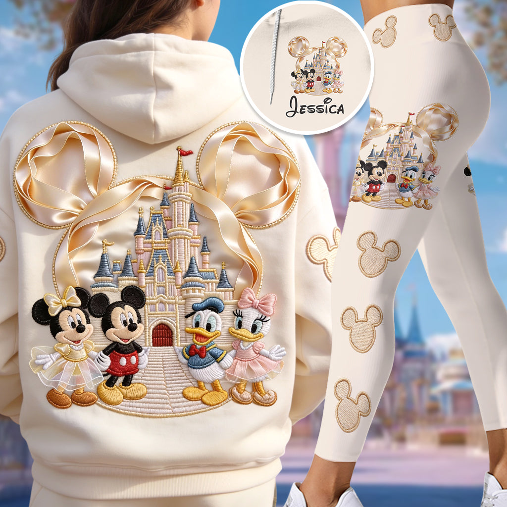 Personalized Mickey Mouse Hoodie & Leggings Set Custom Name Gift Hoodie & Leggings GradoCreations