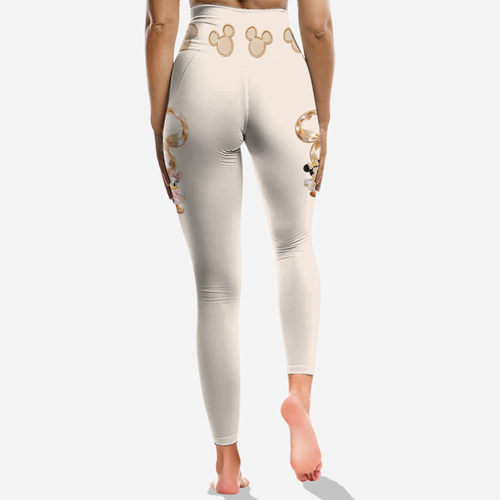 Personalized Mickey Mouse Hoodie & Leggings Set Custom Name Gift Hoodie & Leggings GradoCreations