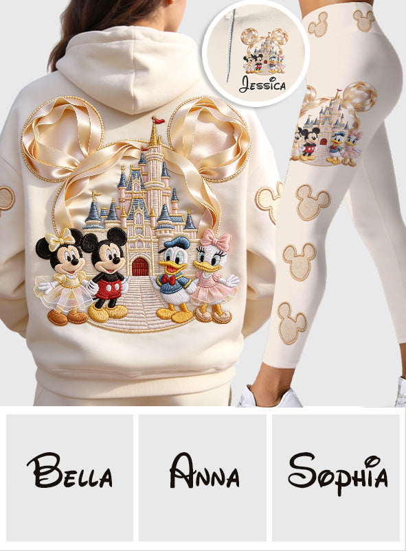 Personalized Mickey Mouse Hoodie & Leggings Set Custom Name Gift Hoodie & Leggings GradoCreations