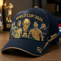 Personalized World Cup 2026 Cap Custom Name Gift for Football Fans
