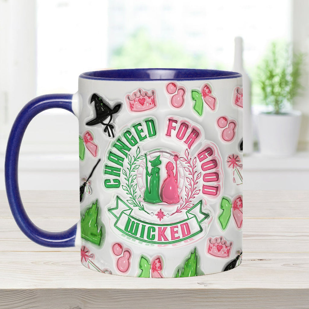 Personalized Witch Accent Mug Custom Name Gift for Halloween Accent Mug GradoCreations