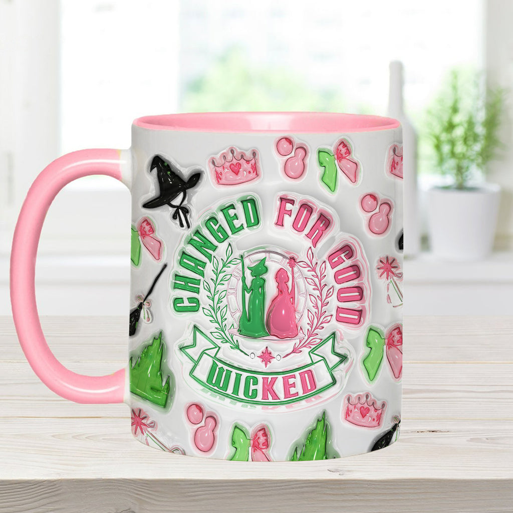 Personalized Witch Accent Mug Custom Name Gift for Halloween Accent Mug GradoCreations