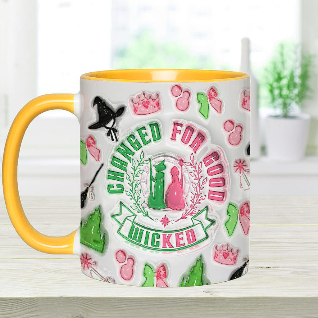 Personalized Witch Accent Mug Custom Name Gift for Halloween Accent Mug GradoCreations