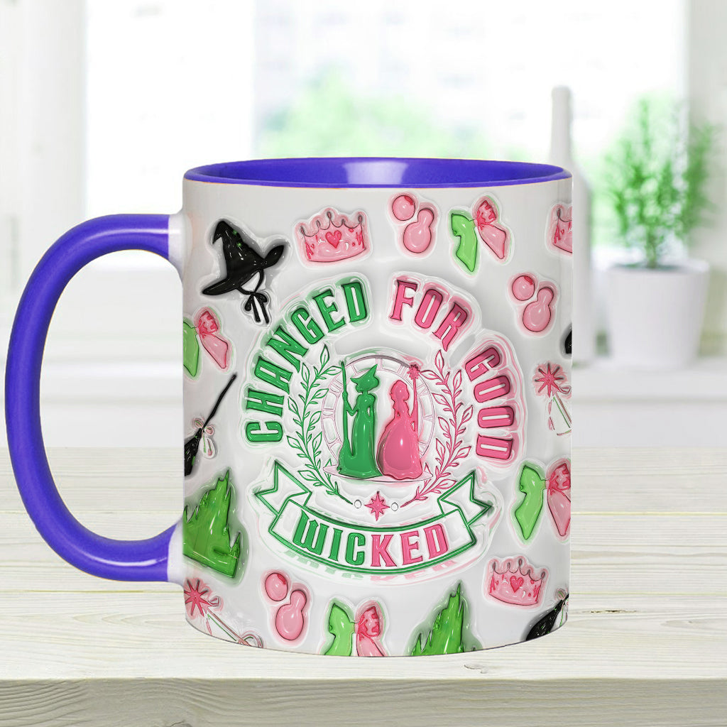 Personalized Witch Accent Mug Custom Name Gift for Halloween Accent Mug GradoCreations