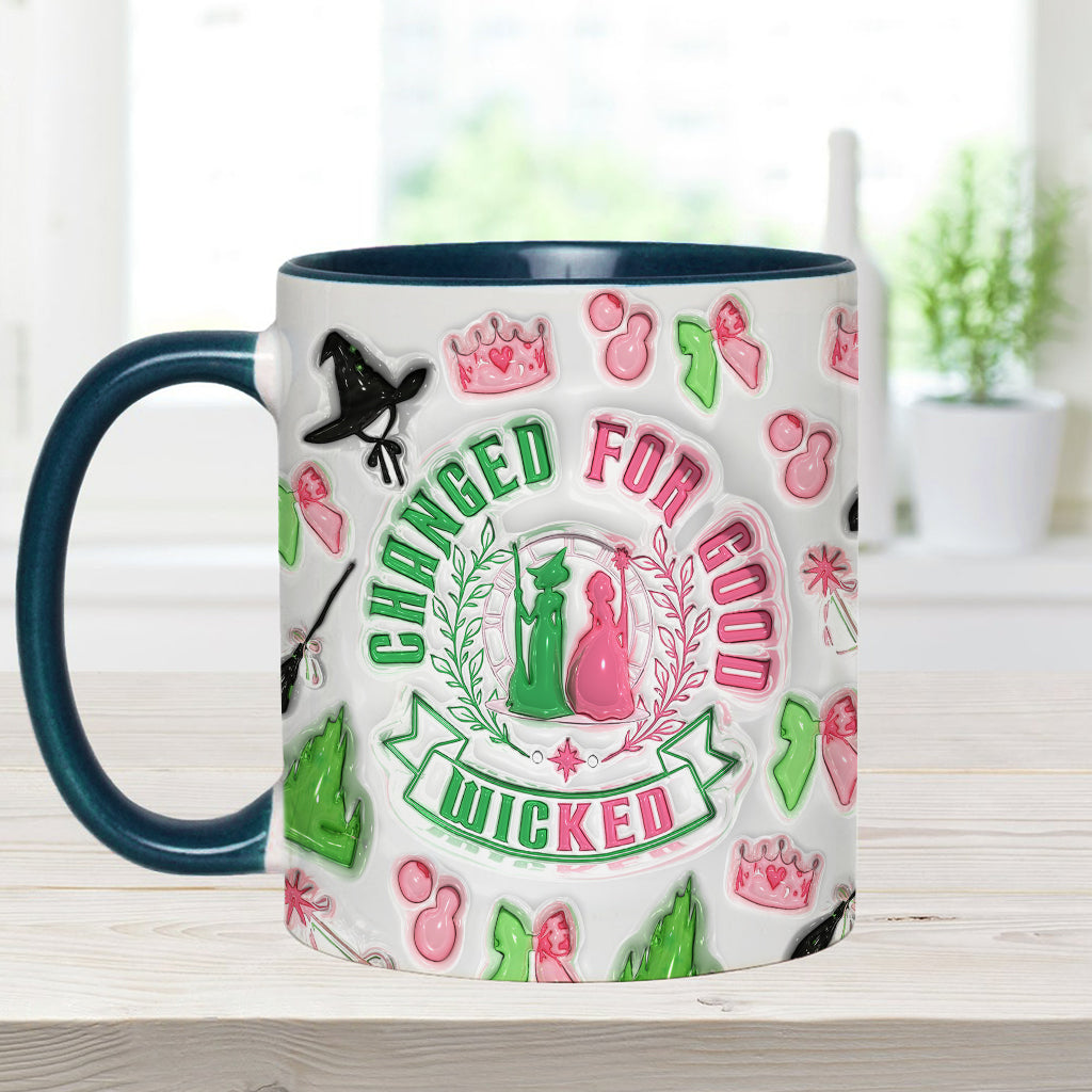 Personalized Witch Accent Mug Custom Name Gift for Halloween Accent Mug GradoCreations