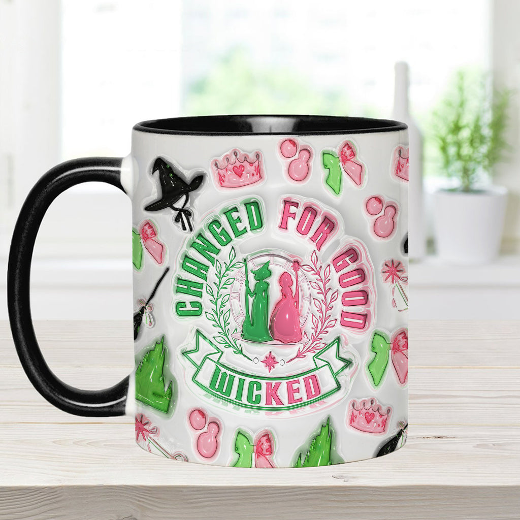 Personalized Witch Accent Mug Custom Name Gift for Halloween Accent Mug GradoCreations