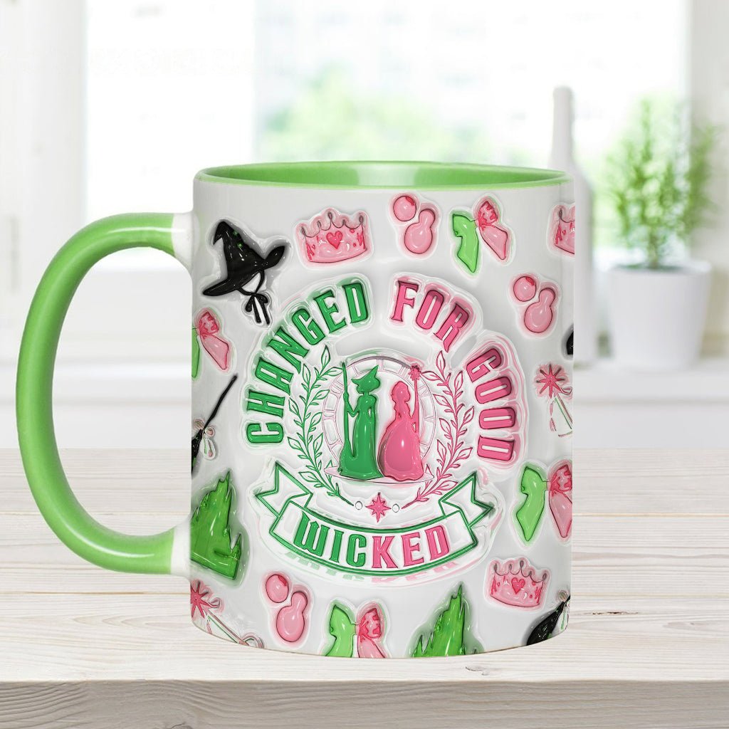Personalized Witch Accent Mug Custom Name Gift for Halloween Accent Mug GradoCreations
