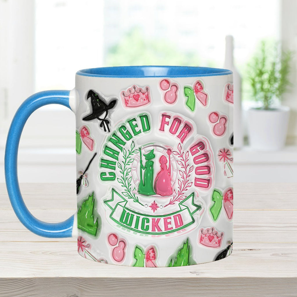 Personalized Witch Accent Mug Custom Name Gift for Halloween Accent Mug GradoCreations