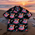 Personalized Hawaiian Shirt Magical Summer Mouse Gift for Dad Hawaiian Shirt GradoCreations