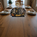Personalized Halloween Friends Custom Shape Table Runner Gift for Family Custom Shape Table Runner GradoCreations