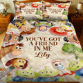 Personalized Kids Quilt Set You’ve Got A Friend In Me Gift Quilt Set GradoCreations