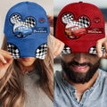 Personalized Cars Classic Cap Custom Name Gift for Kids Classic Cap GradoCreations