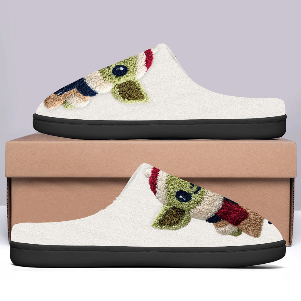 Personalized Holiday Slippers with Custom Name for Kids Slippers GradoCreations