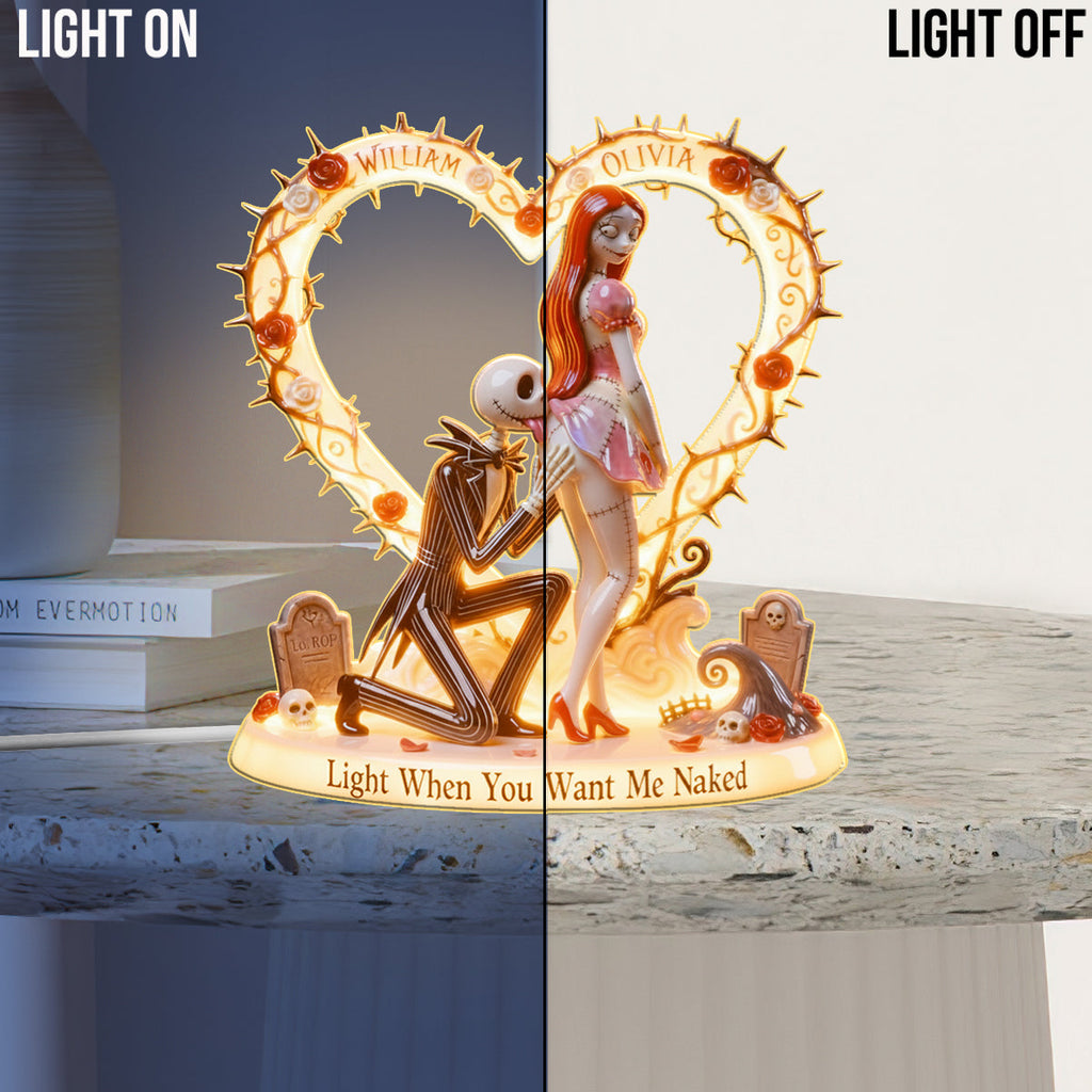 Personalized Acrylic LED Night Light Custom Shape Gift Acrylic LED Night Light GradoCreations