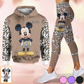 Personalized Mickey Mouse Hoodie and Leggings Set for Kids Hoodie & Leggings GradoCreations