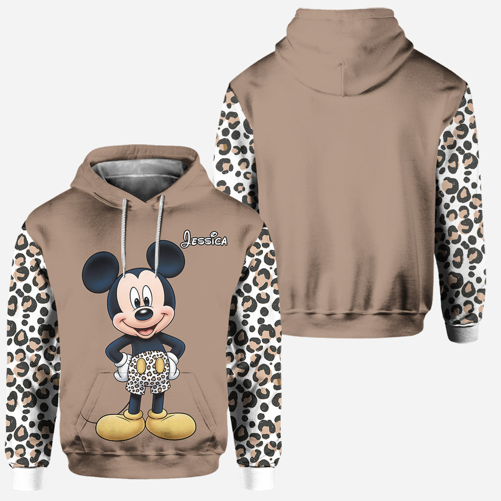 Personalized Mickey Mouse Hoodie and Leggings Set for Kids Hoodie & Leggings GradoCreations