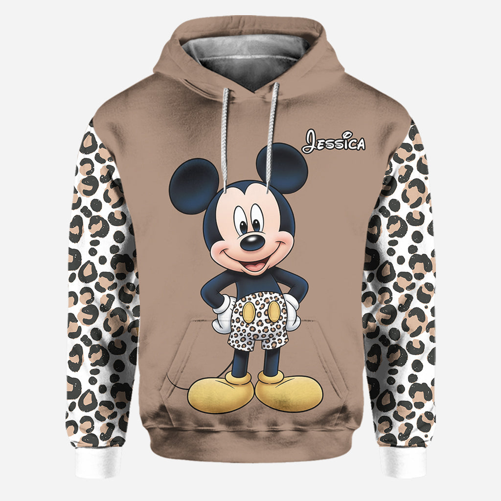 Personalized Mickey Mouse Hoodie and Leggings Set for Kids Hoodie & Leggings GradoCreations