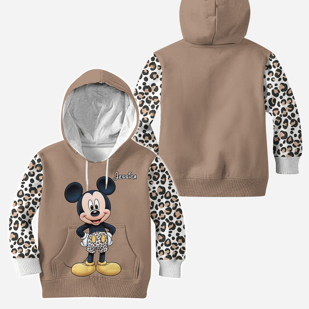 Personalized Mickey Mouse Hoodie and Leggings Set for Kids Hoodie & Leggings GradoCreations