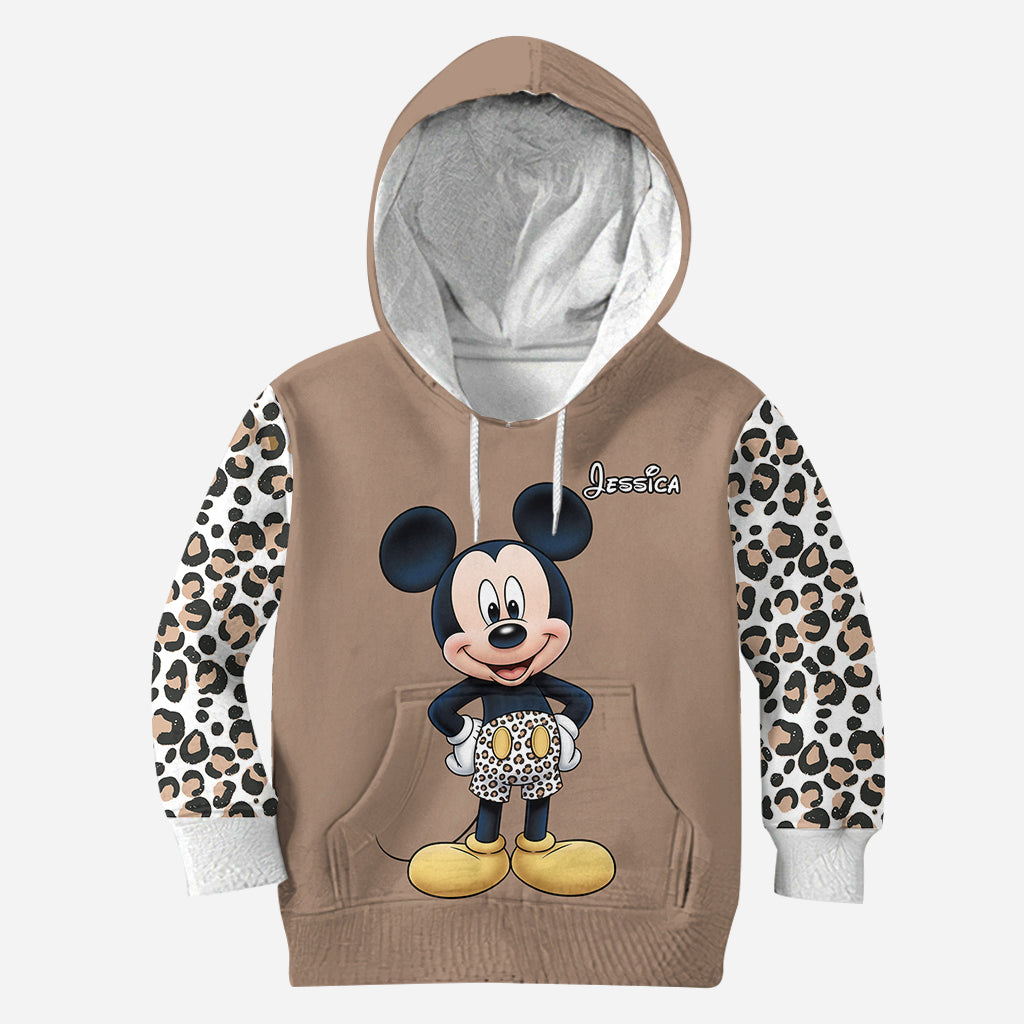 Personalized Mickey Mouse Hoodie and Leggings Set for Kids Hoodie & Leggings GradoCreations